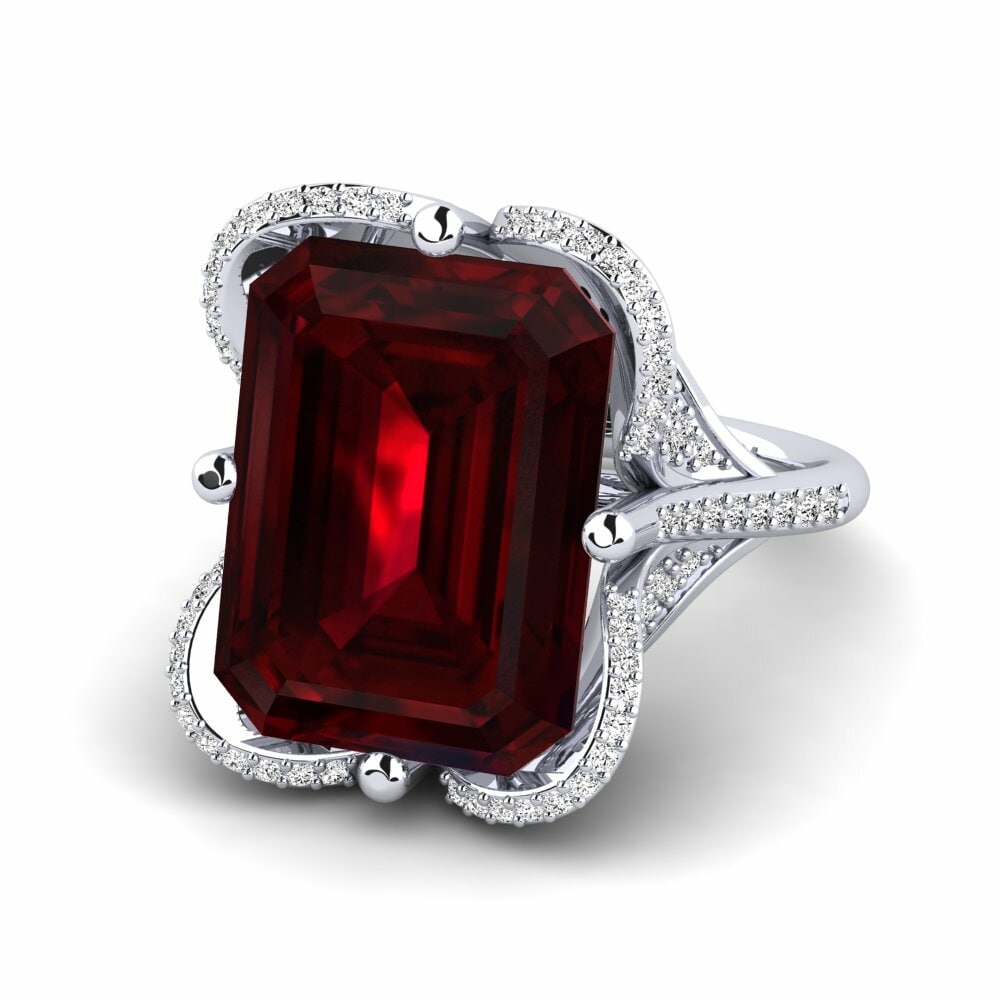 Garnet Ring Clare