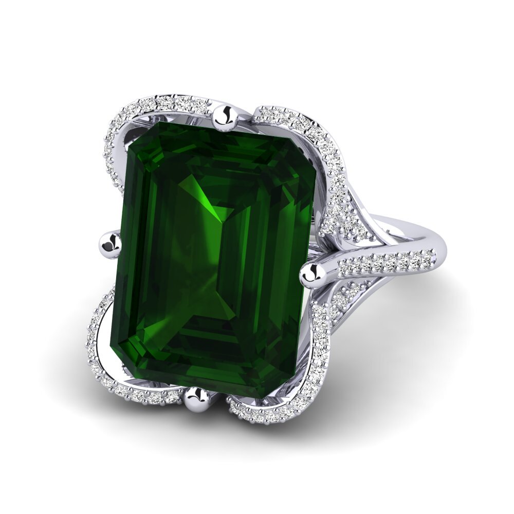 Green Tourmaline Ring Clare