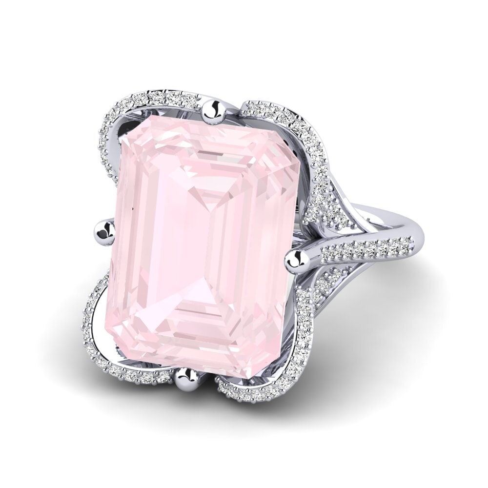 Rose Quartz Ring Clare