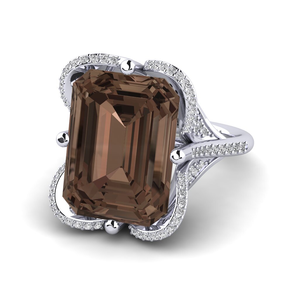 Smoky Quartz Ring Clare