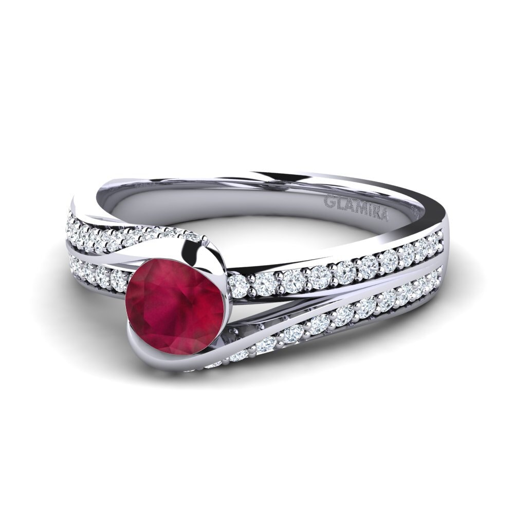 Rubin Verlobungsring Clariss