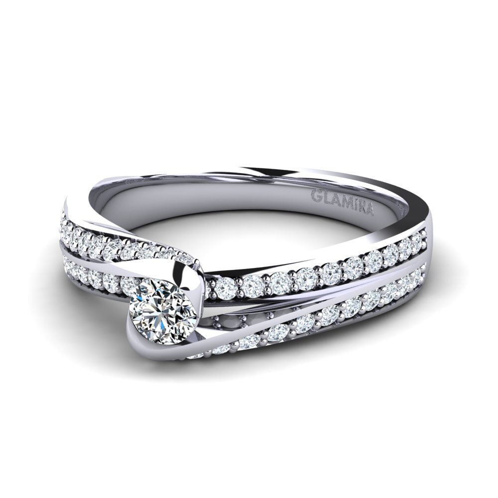 Circonita Anillo de compromiso Clariss 0.16 crt
