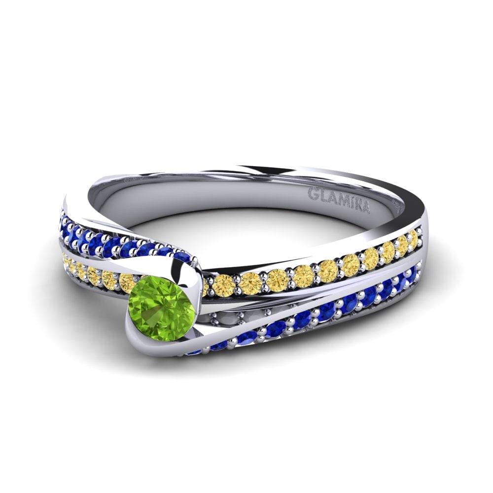 Anillo de compromiso Clariss 0.16 crt