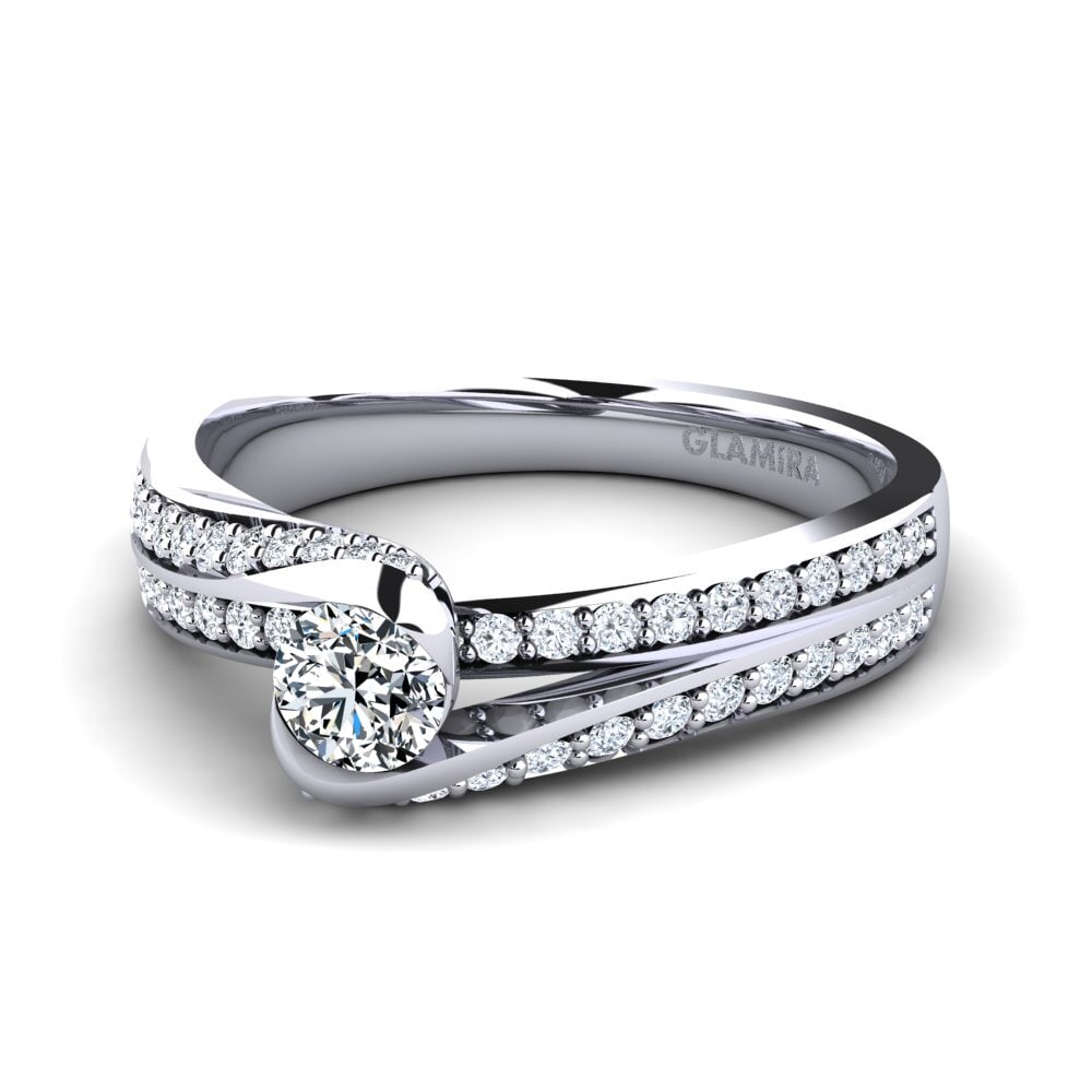 Circonita Anillo de compromiso Clariss 0.25 crt