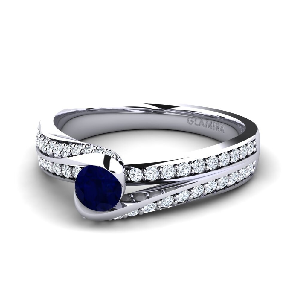Zafiro Anillo de compromiso Clariss 0.25 crt