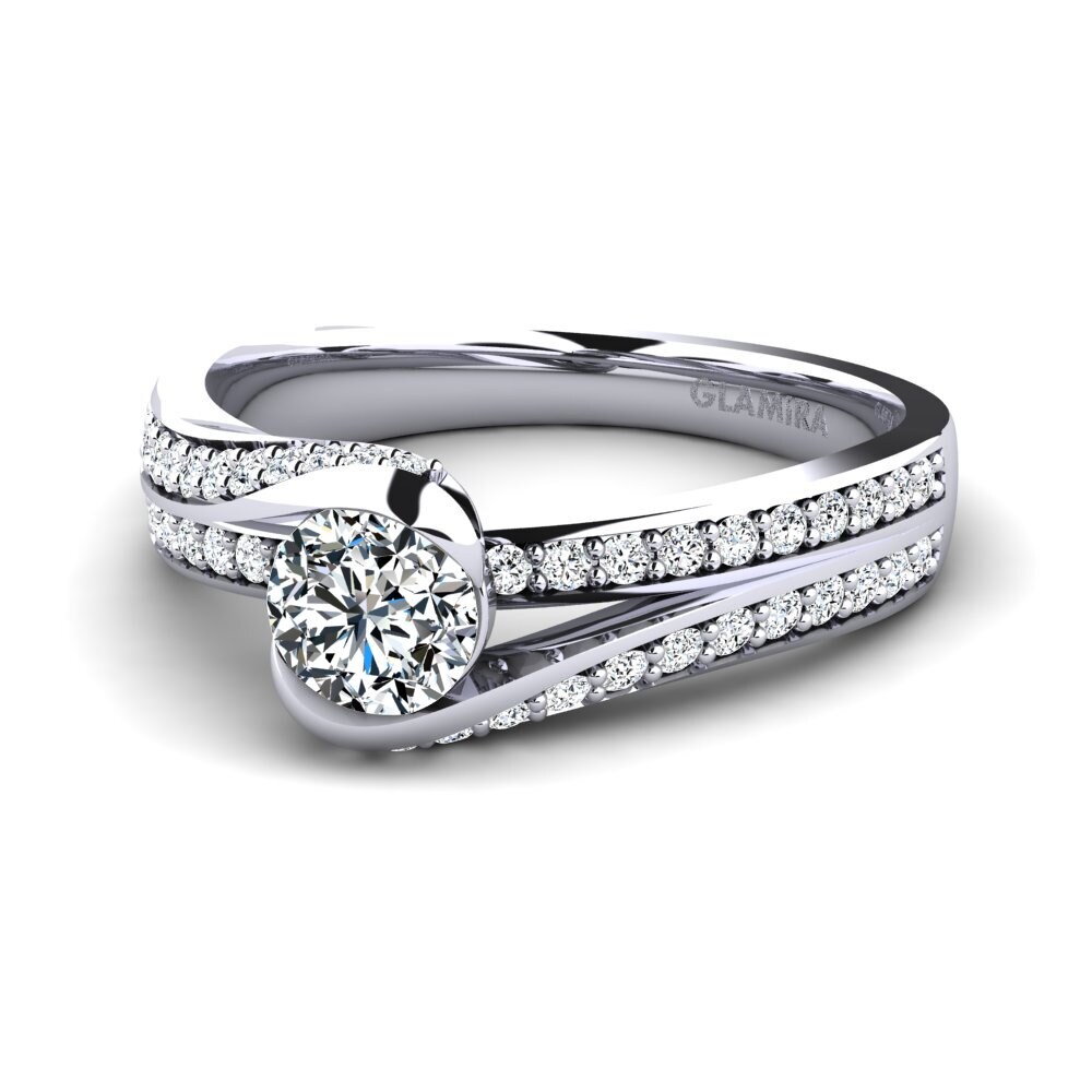 Circonita Anillo de compromiso Clariss 1.0 crt