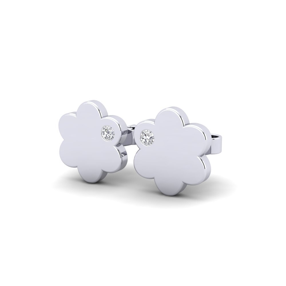 Lab Grown Diamond Kid's Earring Clasian