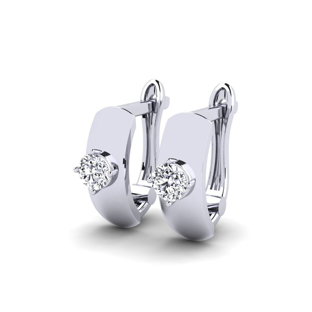 Đá Moissanite Bông tai nữ Clinkots