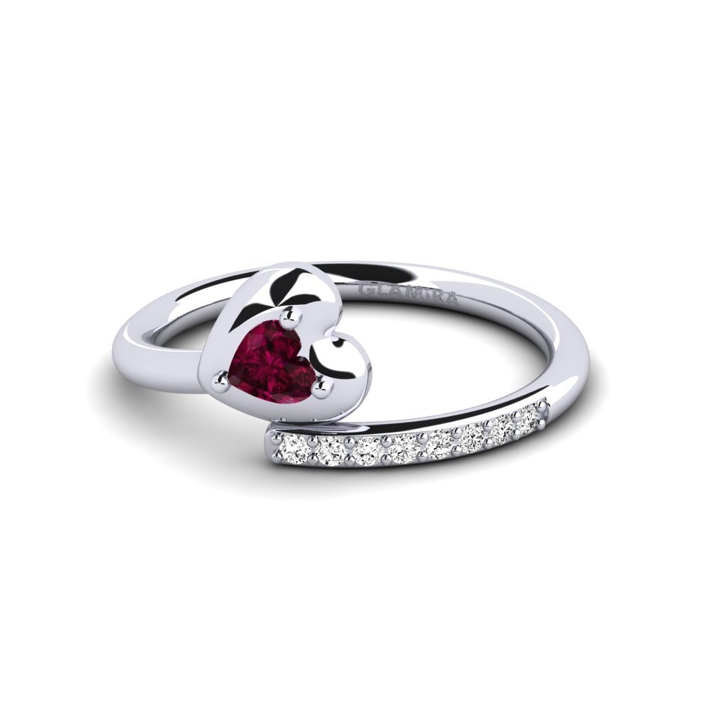 Rhodolite Garnet Ring Clinkstone
