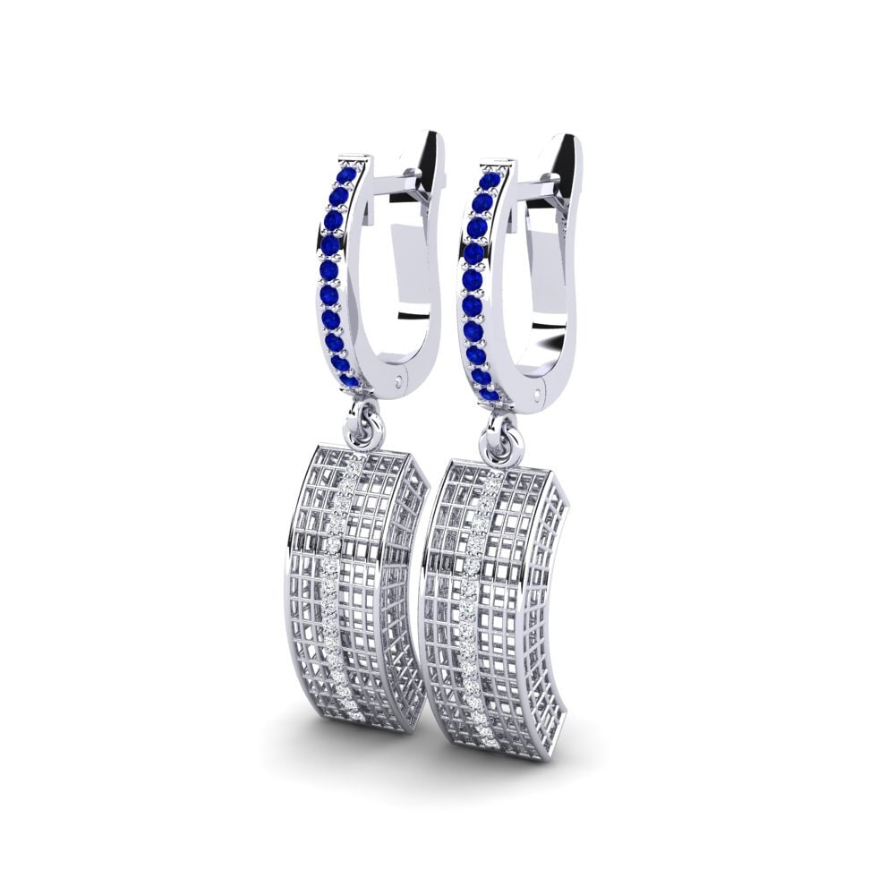 Sapphire Women's Earring Cocardea