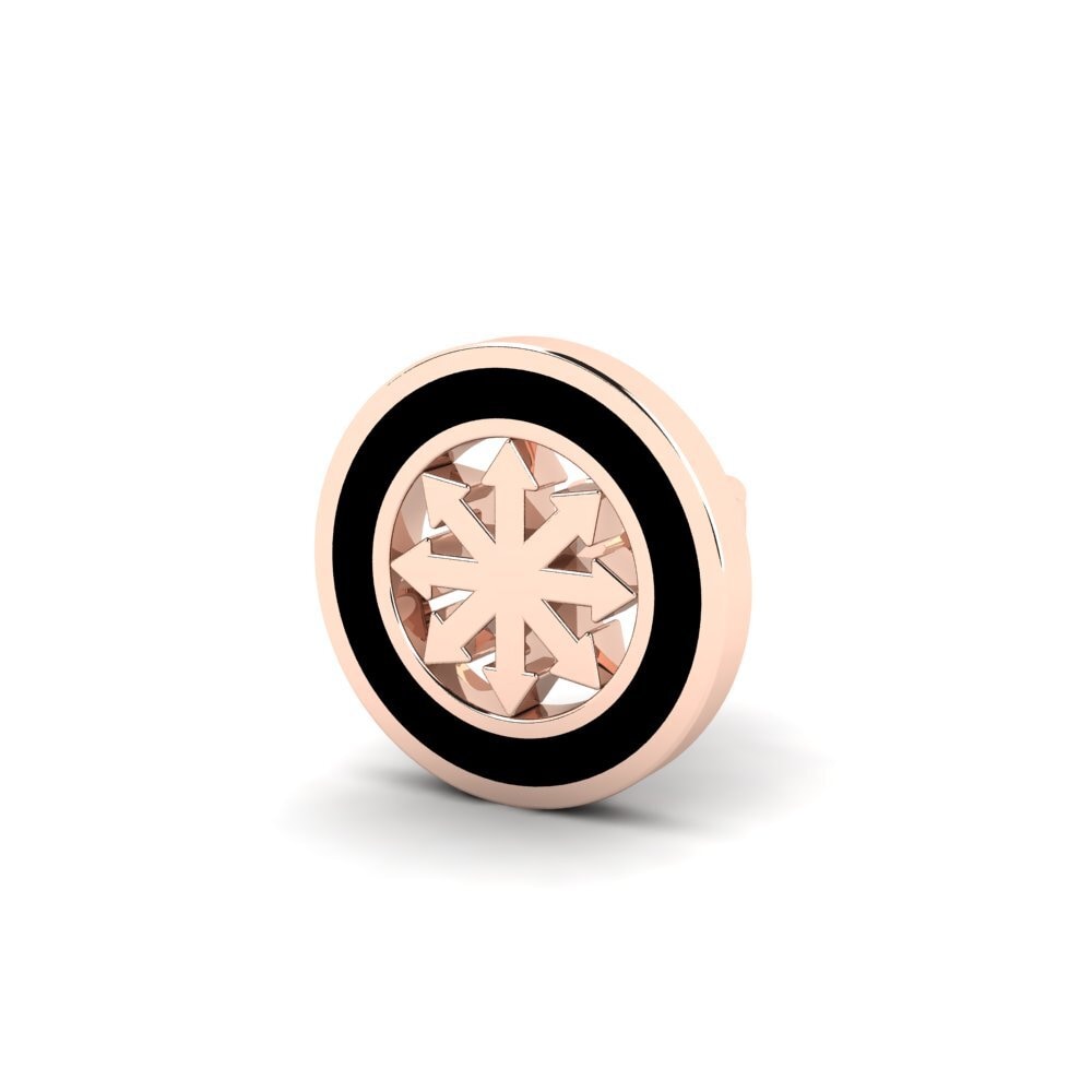18ct Rose Gold Men's Earring Codilsore