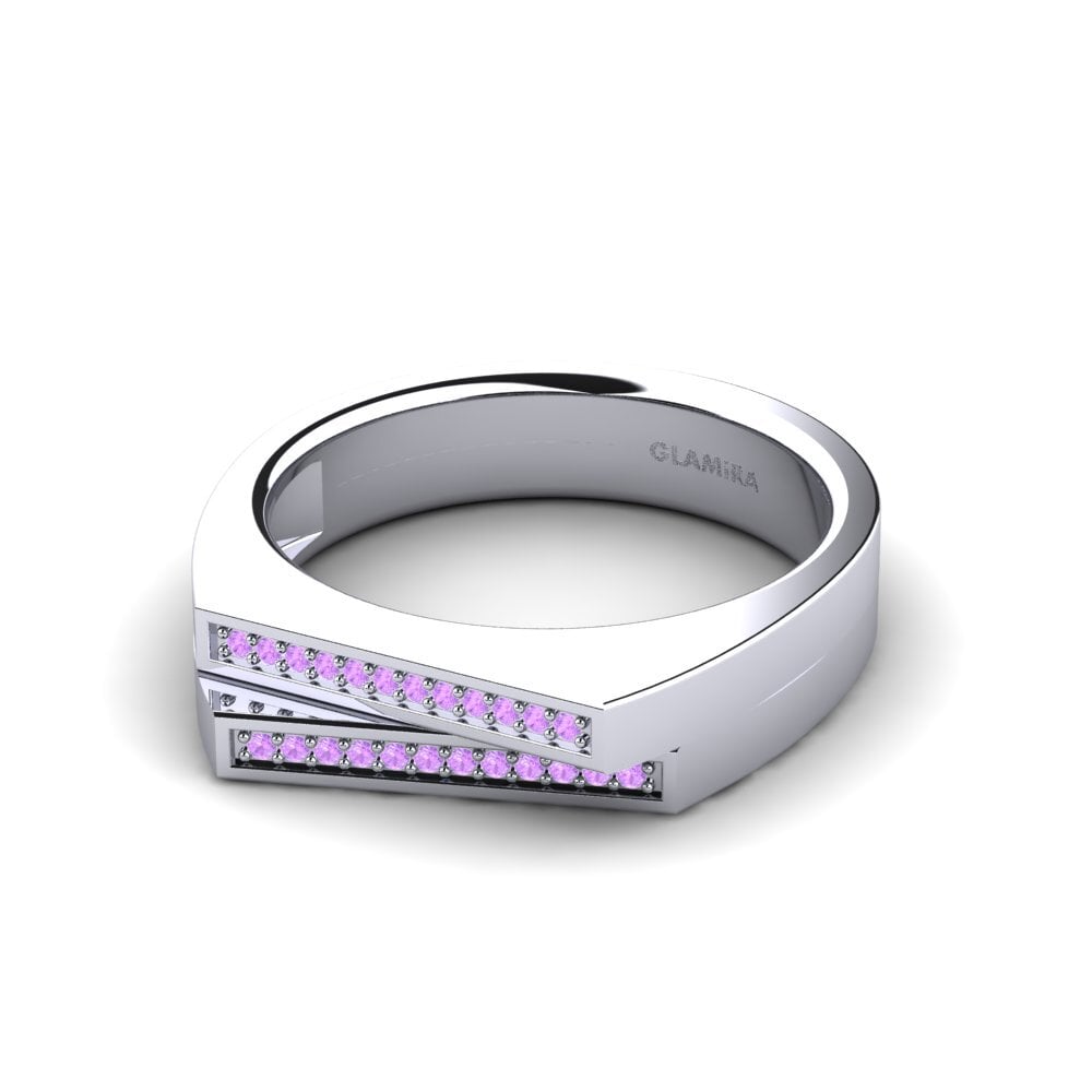 Amethyst Men's Ring Cohen