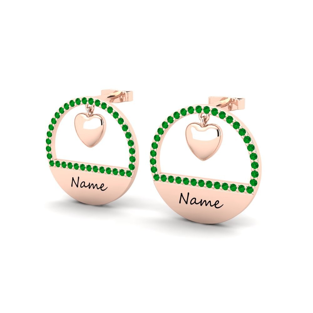 Emerald Women's Earring Colerea