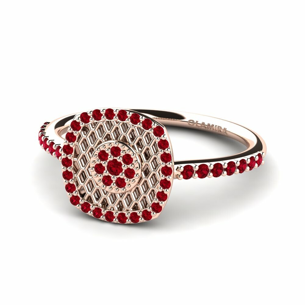 ruby-zirconia Cincin Collectes