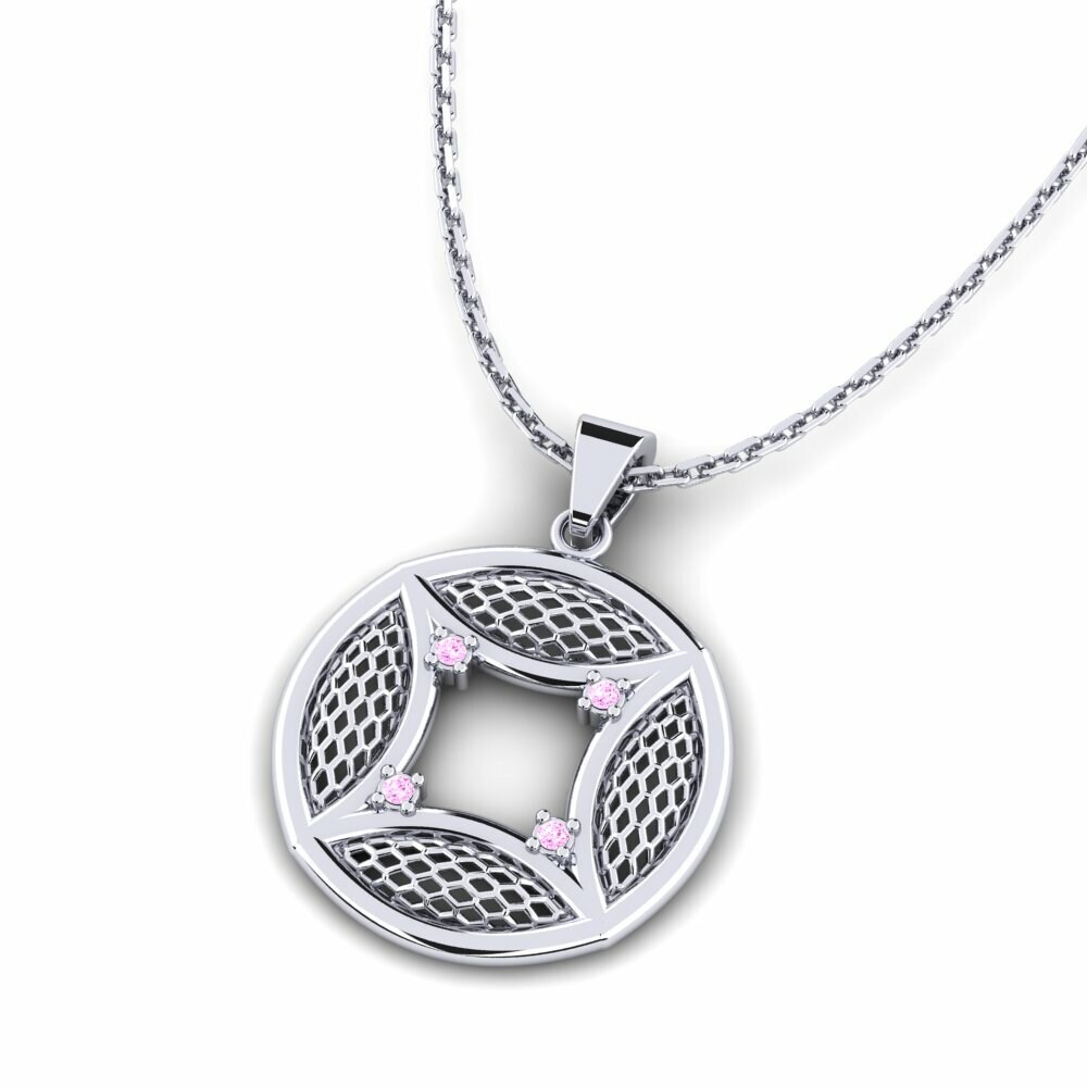 Pink Sapphire Women's Pendant Colorisse