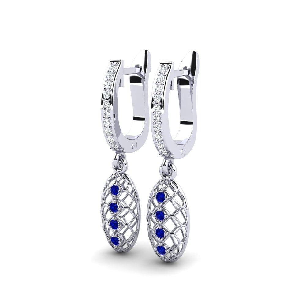 Sapphire Women's Earring Commisel