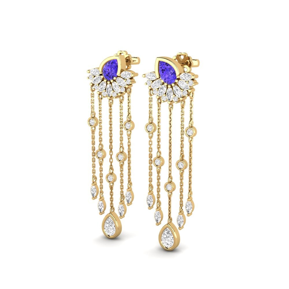 Tanzanite SYLVIE Earring Composition