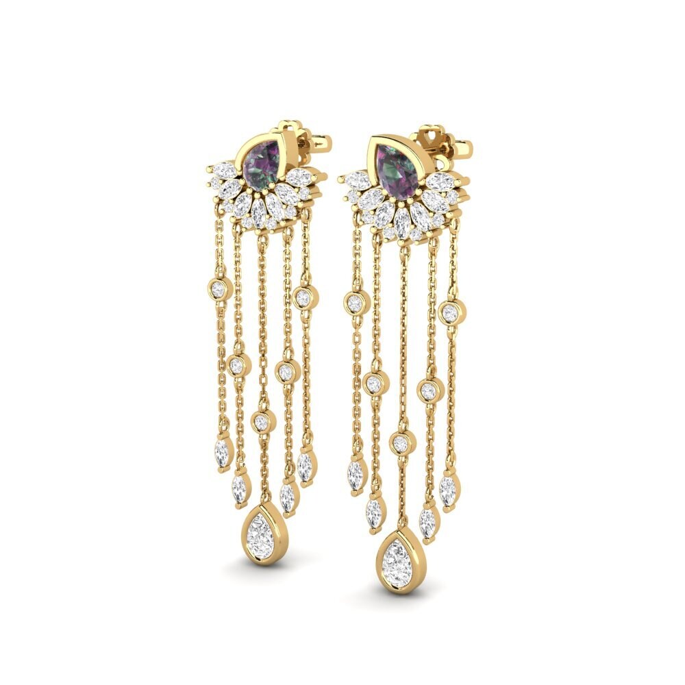 Mystic Topaz SYLVIE Earring Composition