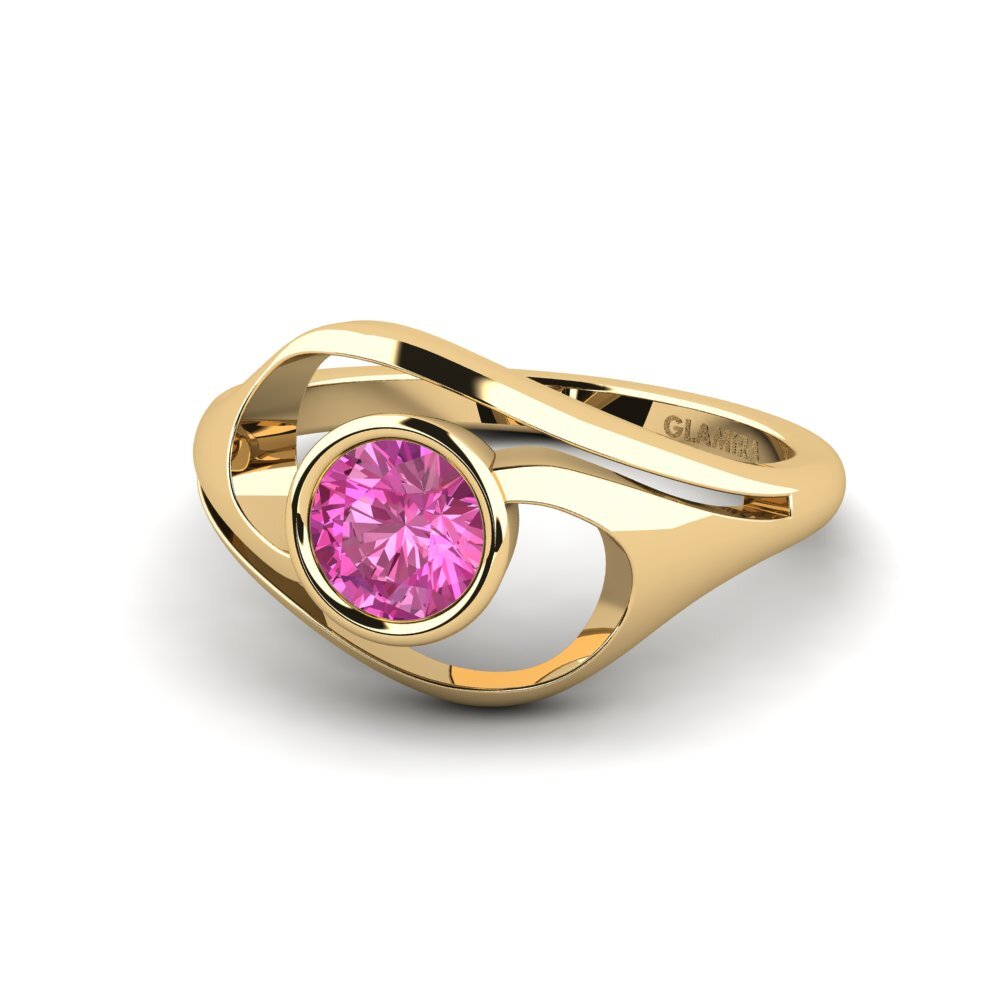 Topacio Rosa Anillo de compromiso Condyi