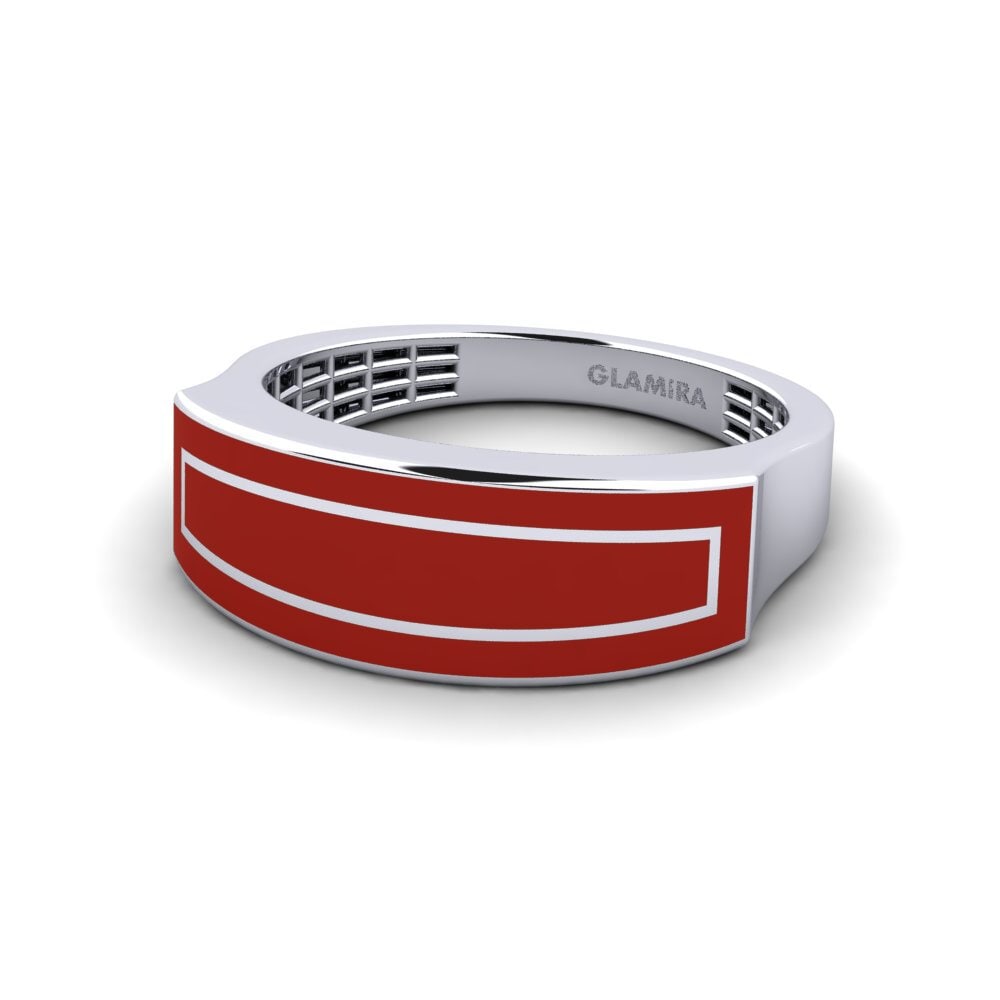 Weiß-Silber Ring Conibuer