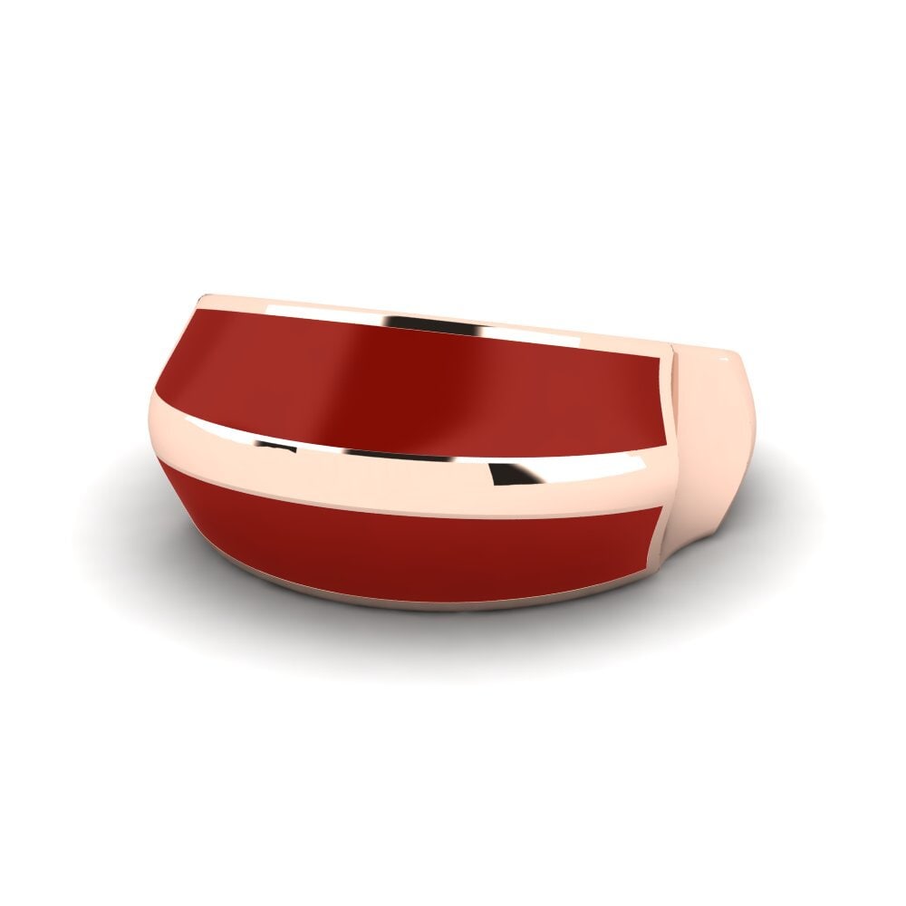 Rotgold 375 Ring Consentira