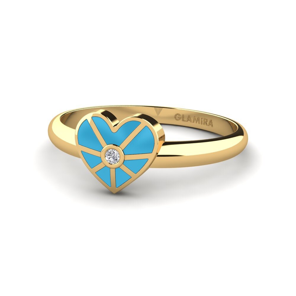Gelbgold 750 Ring Consery