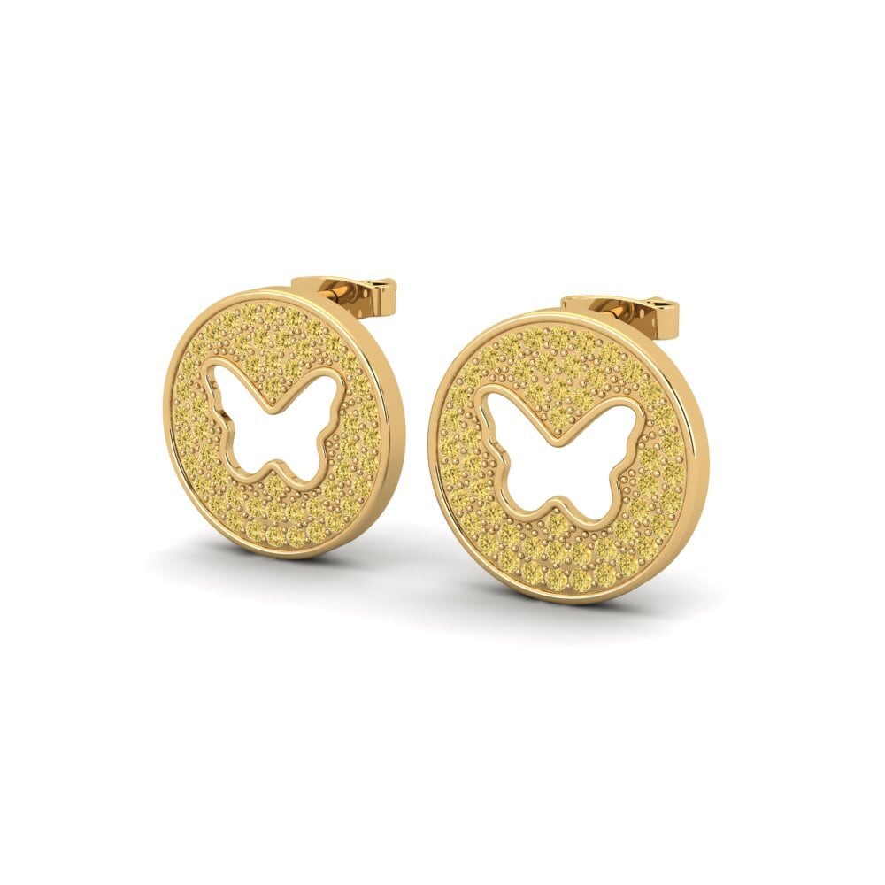 Yellow Diamond Women's Earring Constello