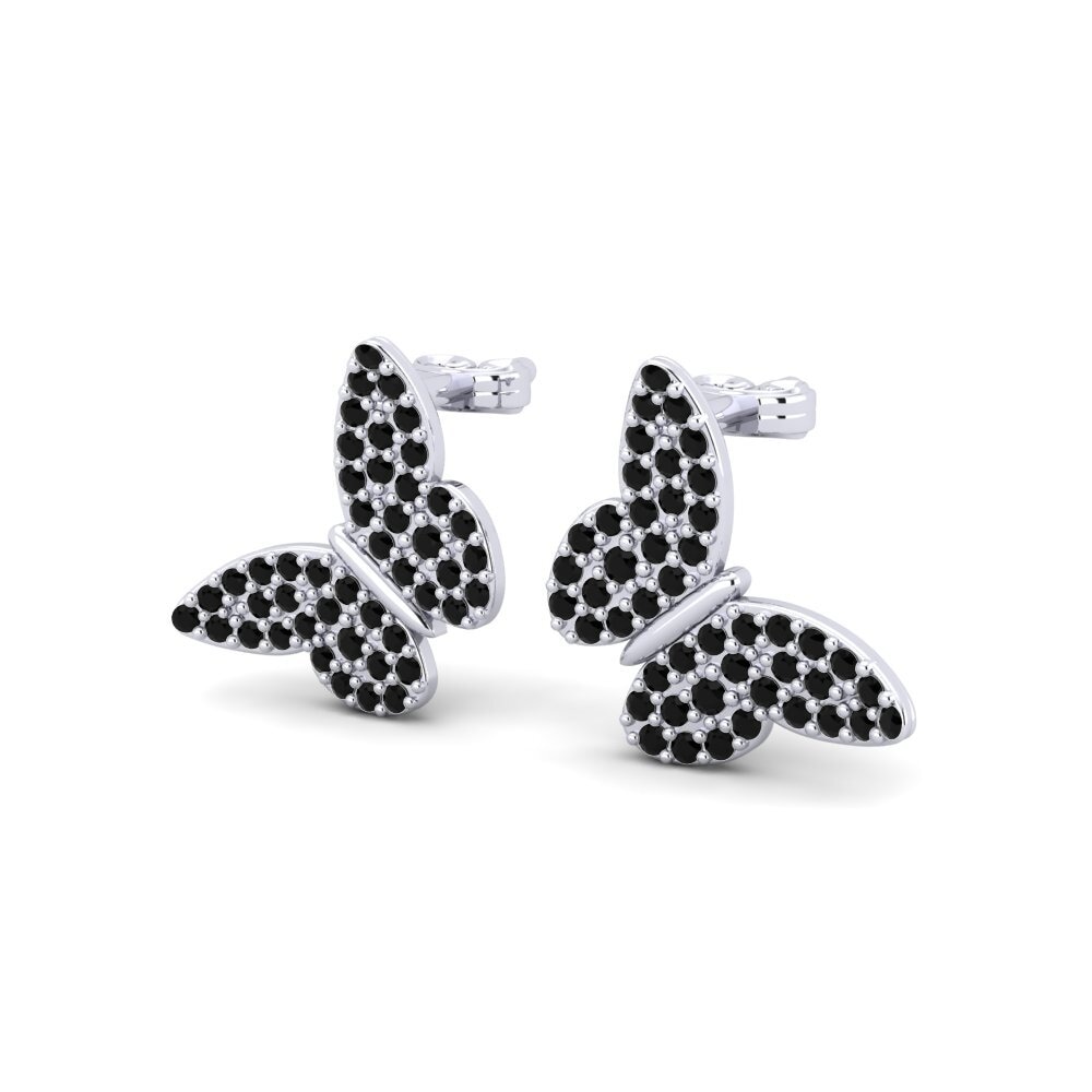 Schwarzer Diamant Damen ohrring Contumace