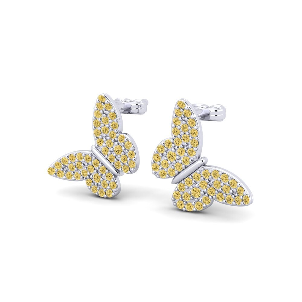 Yellow Diamond Women's Earring Contumace