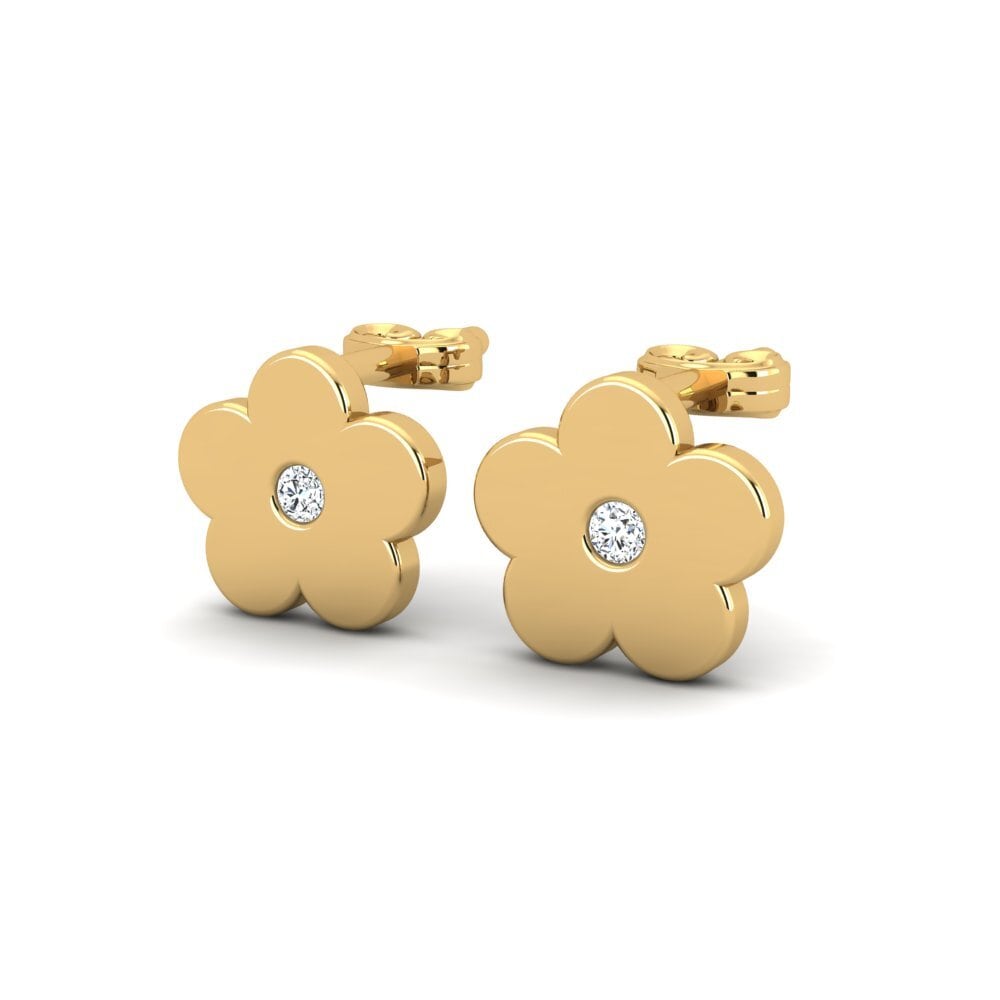 Zirconia Kid's Earring Copieura