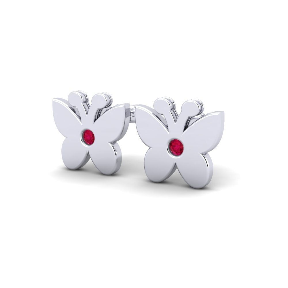 Ruby Kid's Earring Copinera