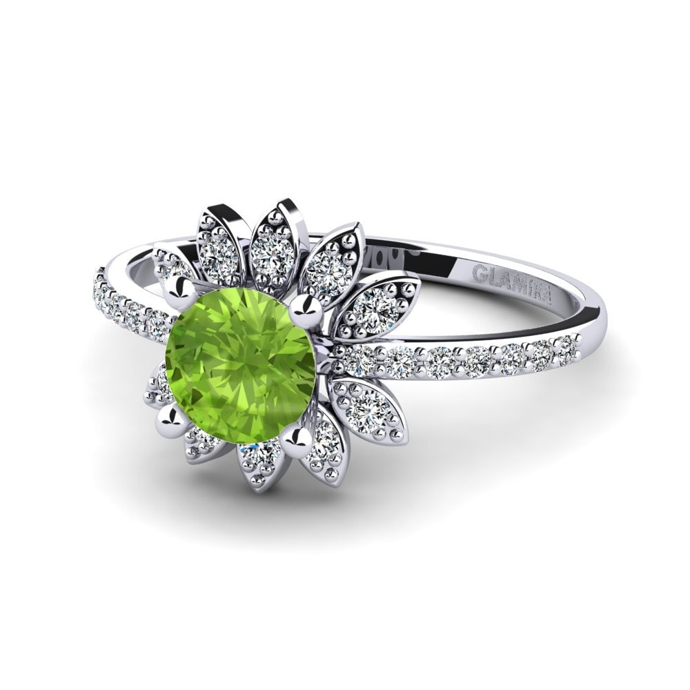 Peridot Women's Ring Coqu