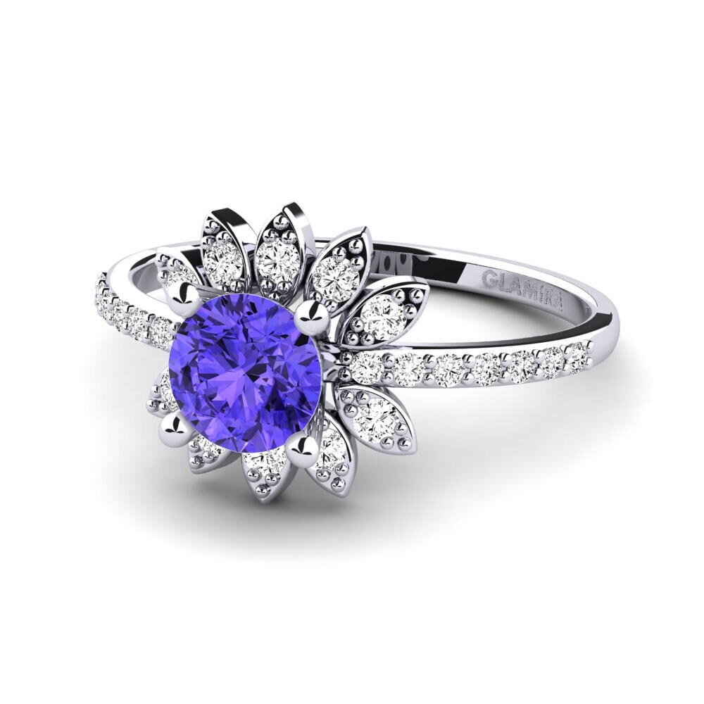 Tanzanita Anillo de Mujer Coqu