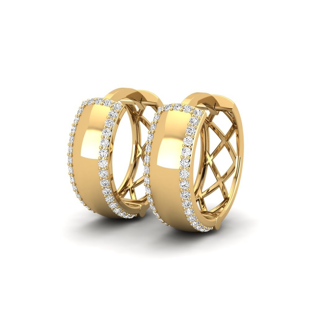 Moissanite Women's Earring Coquelle