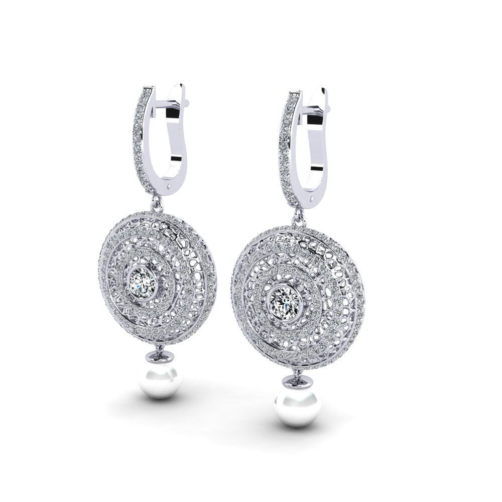 950 Platinum Women's Earring Cordagel