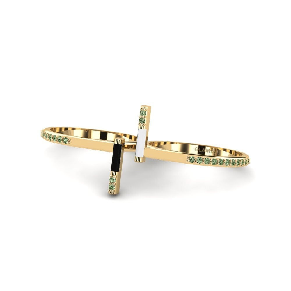 Green Diamond Ring Corfu