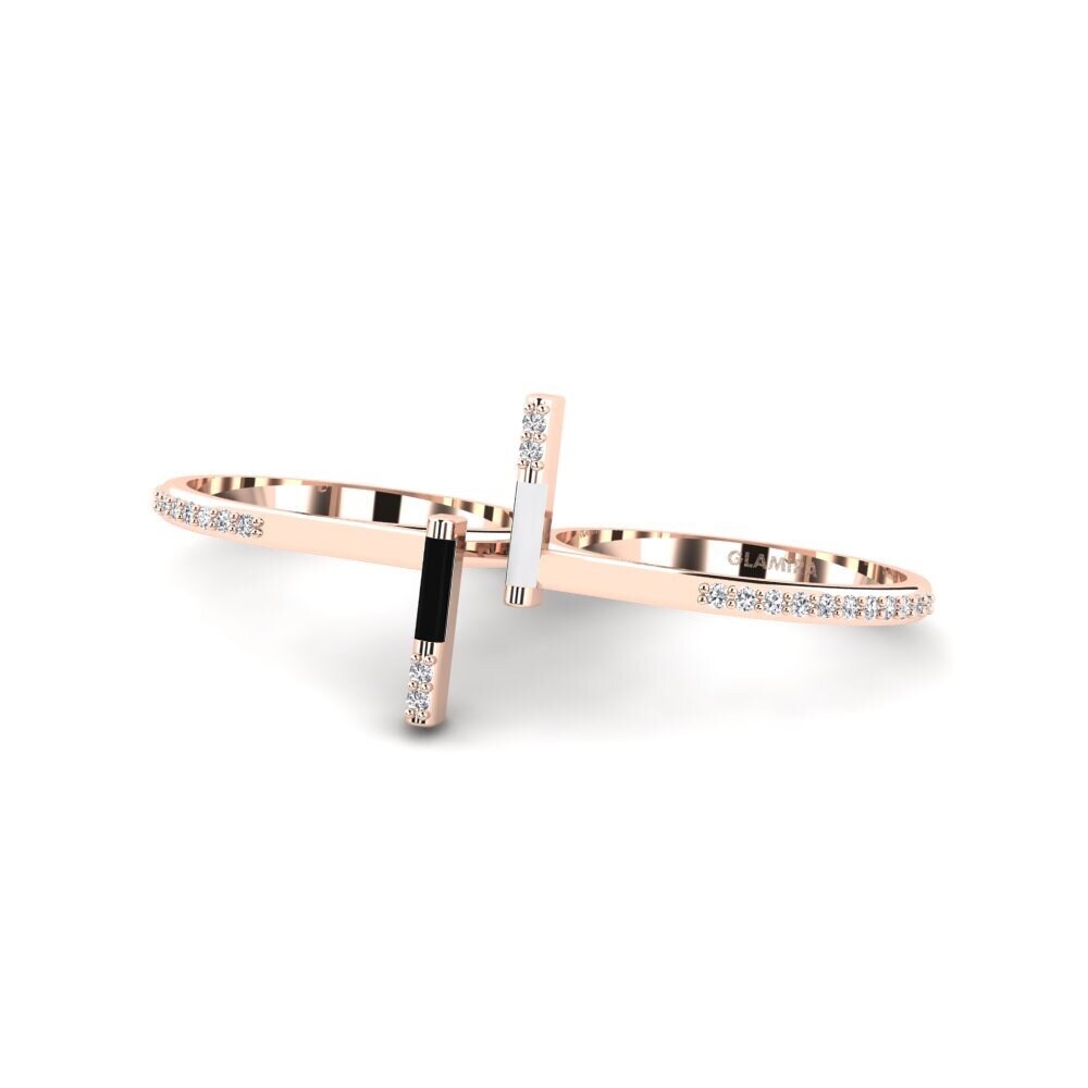 Rotgold 585 Ring Corfu
