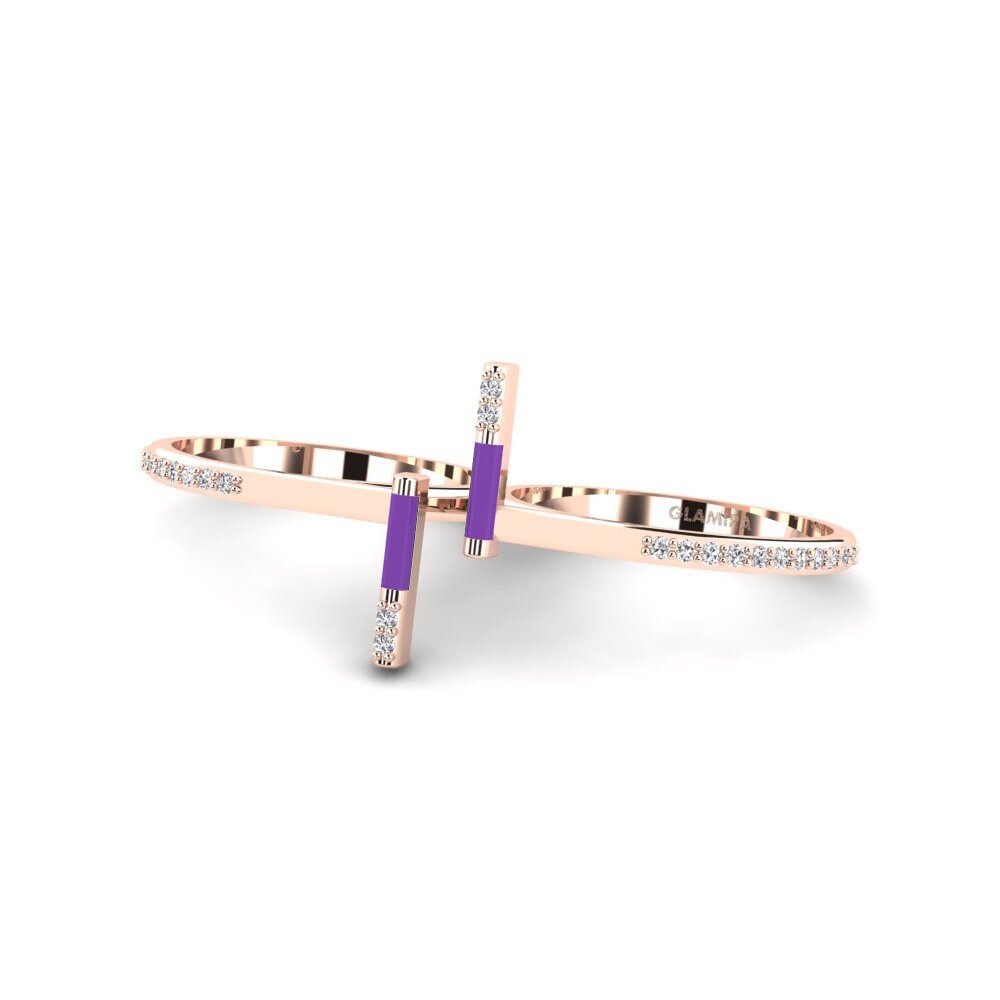 9ct Rose Gold Ring Corfu