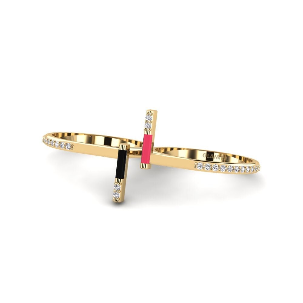 Labor-gezüchteter Diamant Ring Corfu