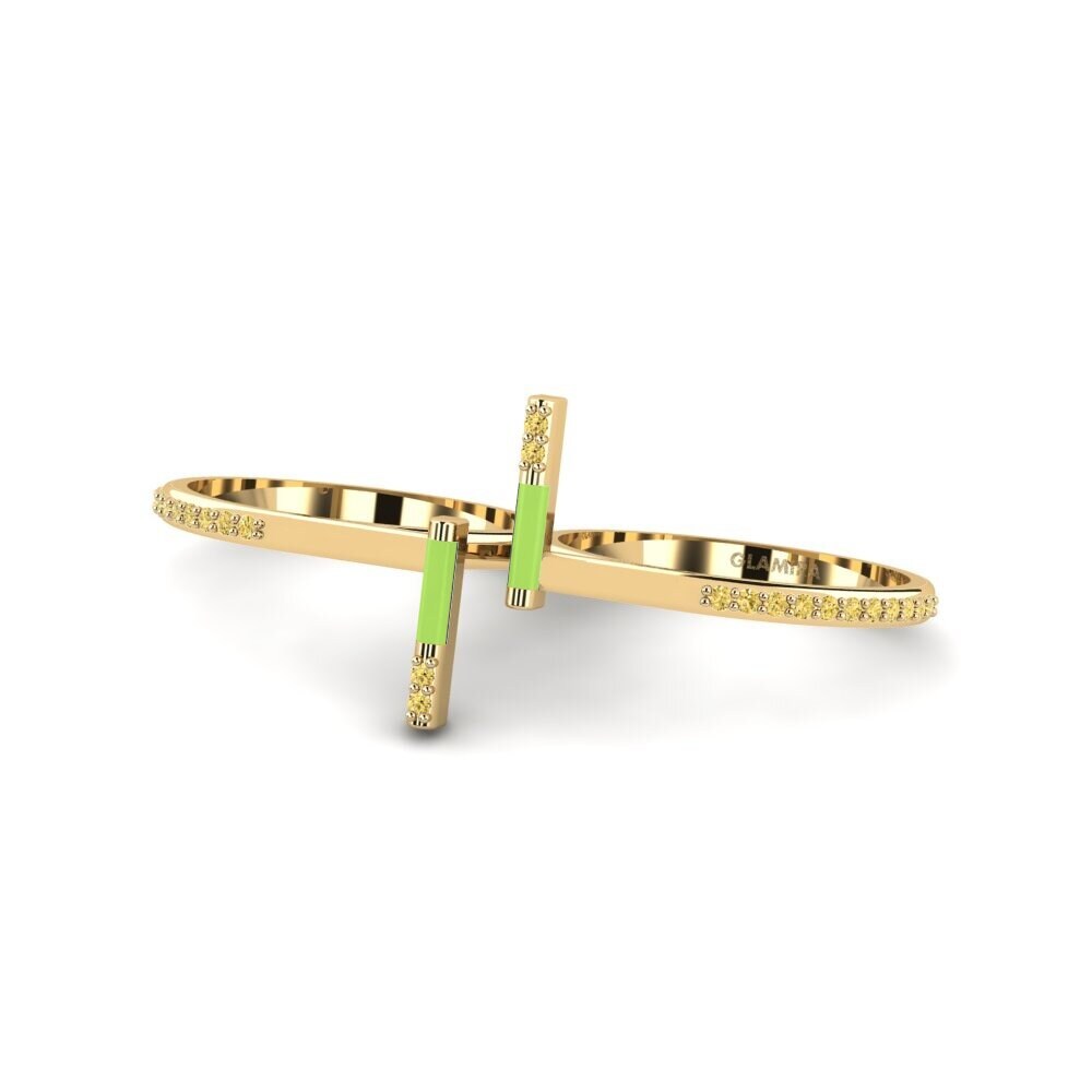 Yellow Diamond Ring Corfu