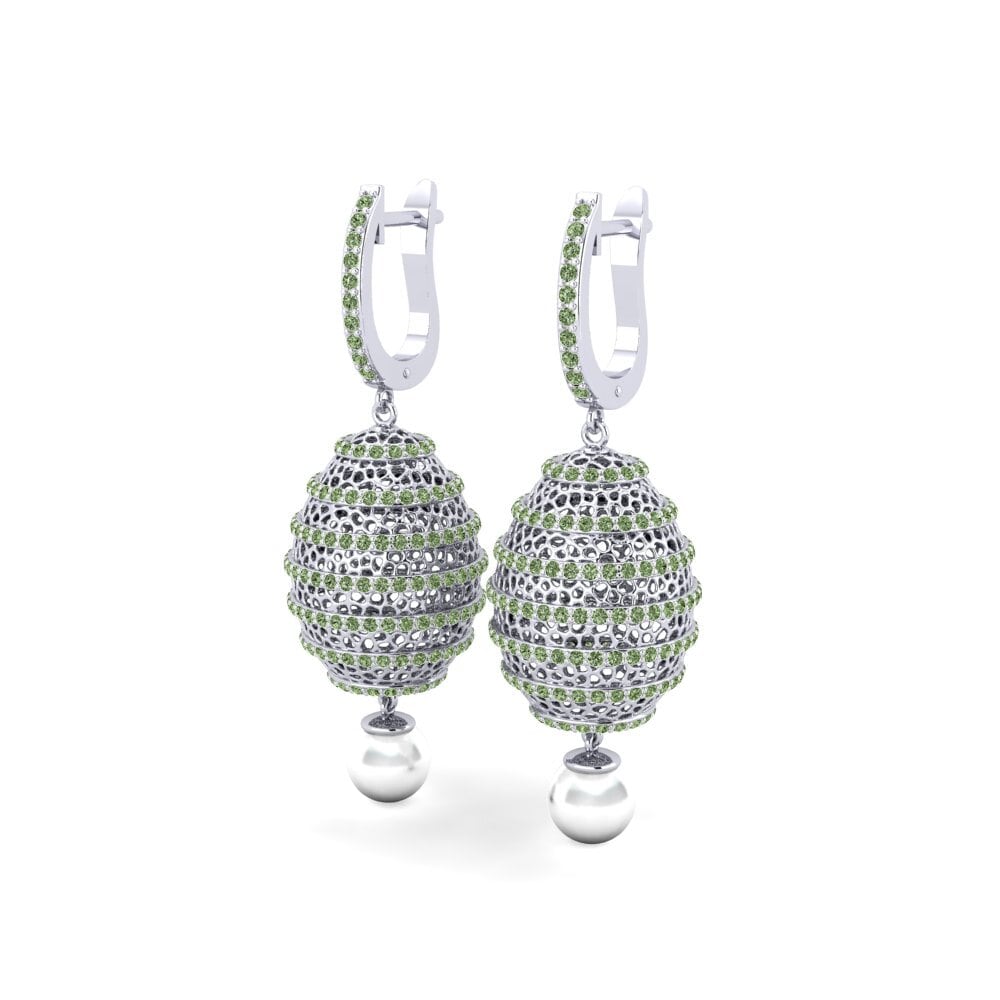 Green Diamond Women's Earring Cornaco
