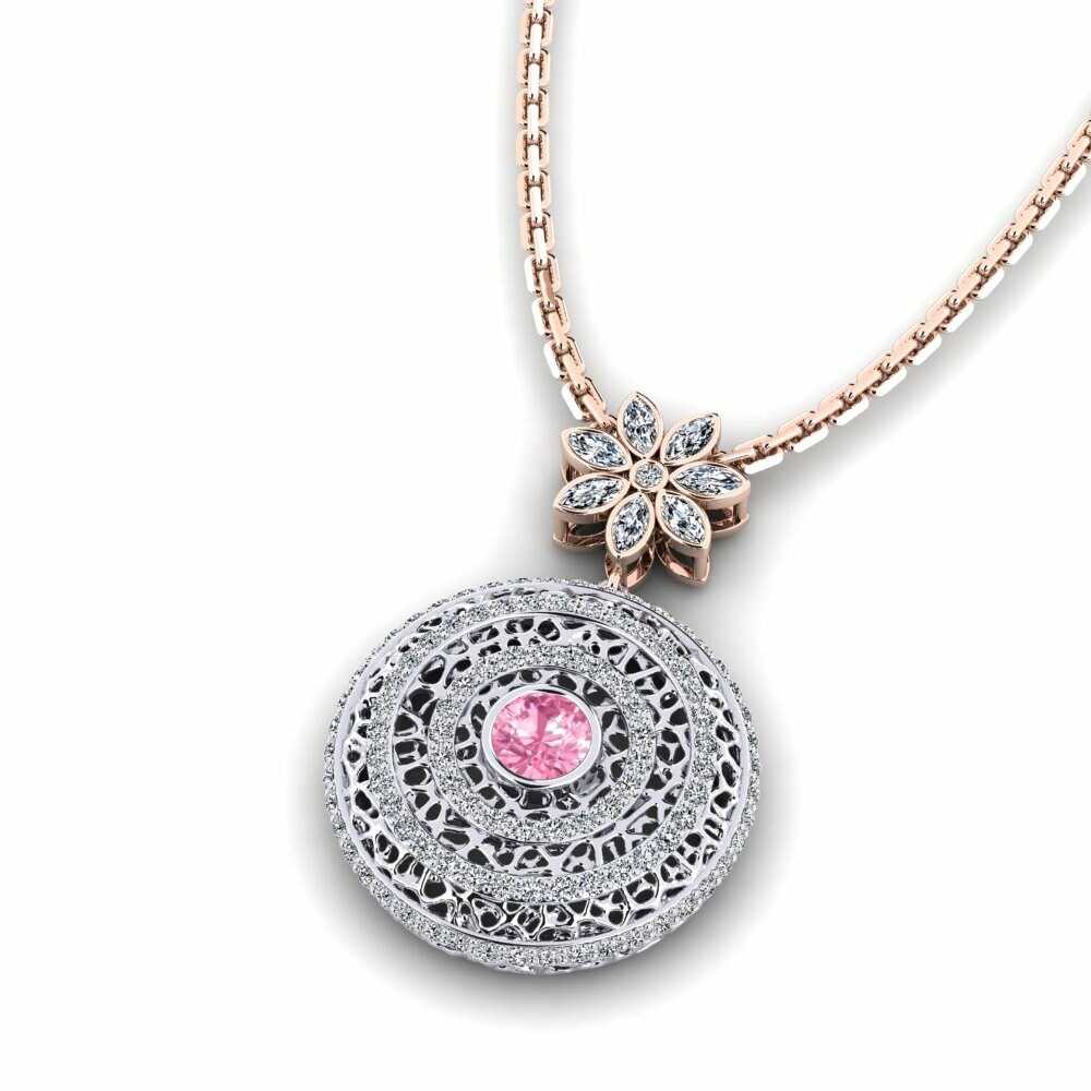 Pink Sapphire Women's Pendant Cornaline