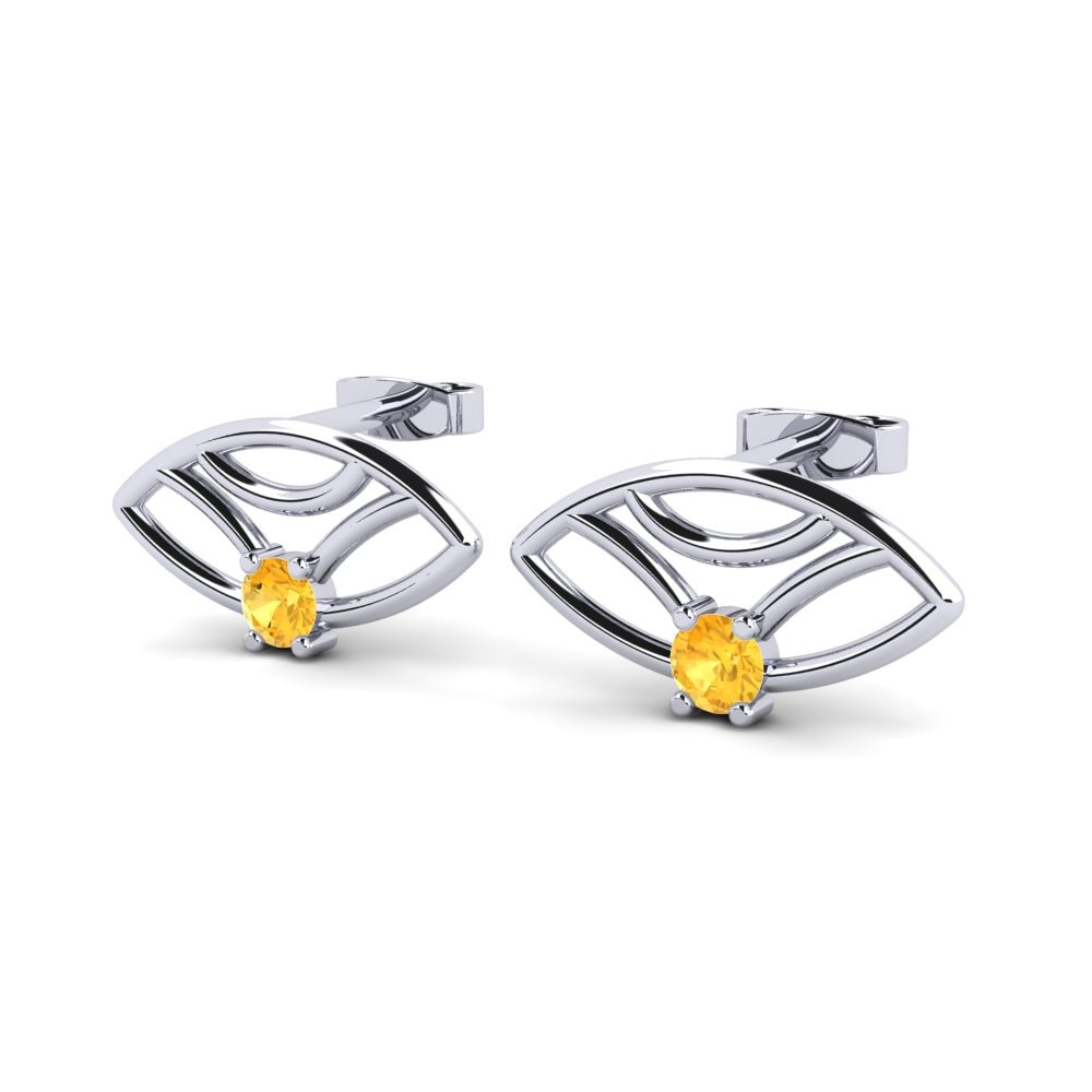 Citrine Women's Earring Coroule
