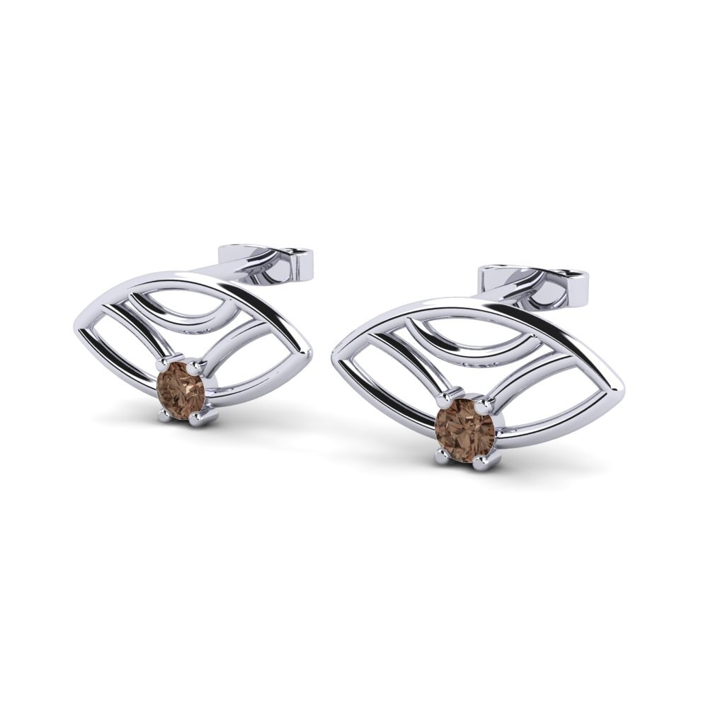 Smoky Quartz Women's Earring Coroule