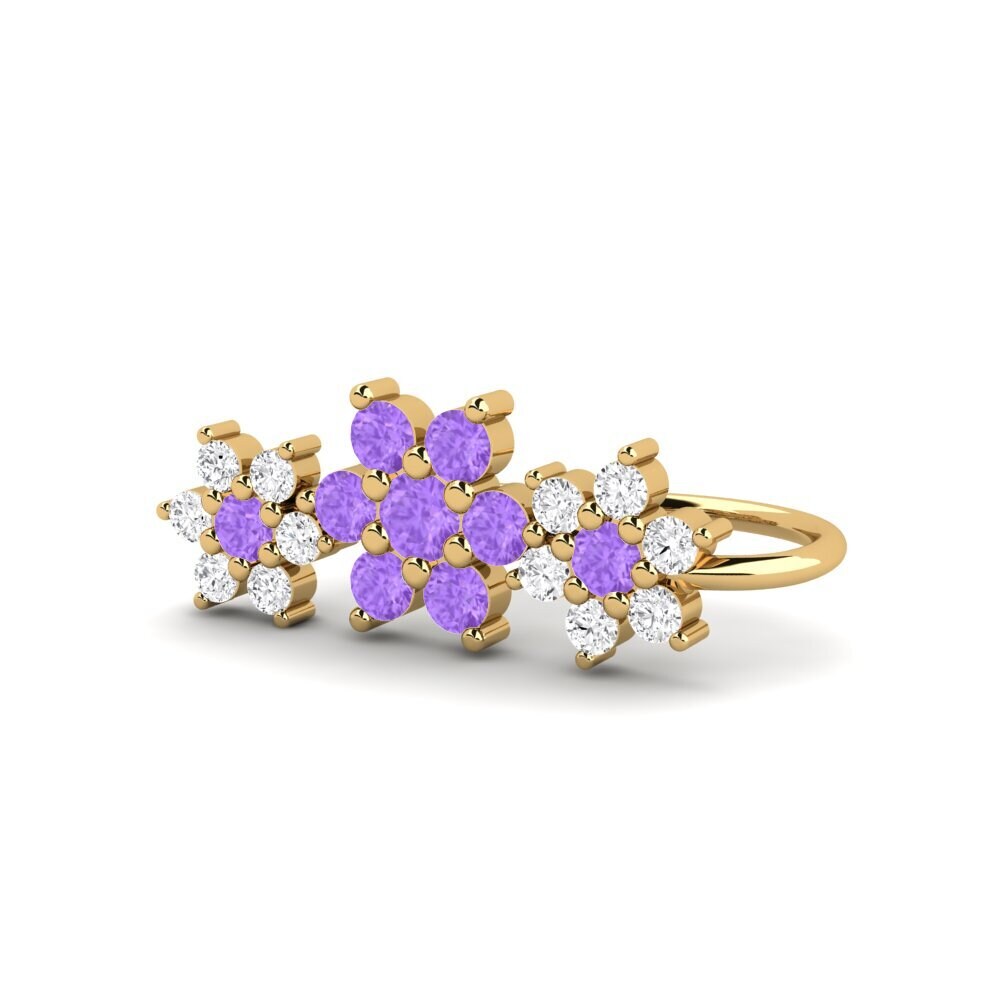 Amethyst SYLVIE Earring Cosane