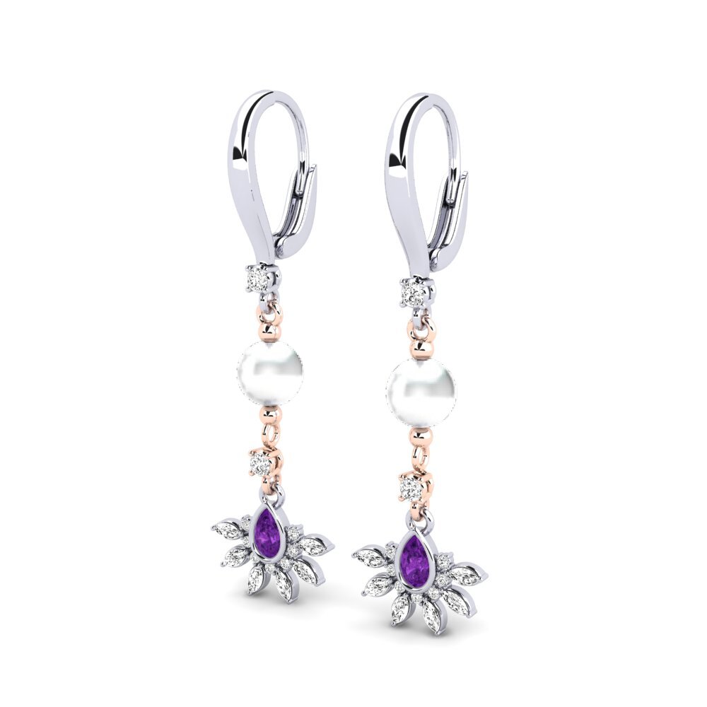 Amethyst Women's Earring Cosie