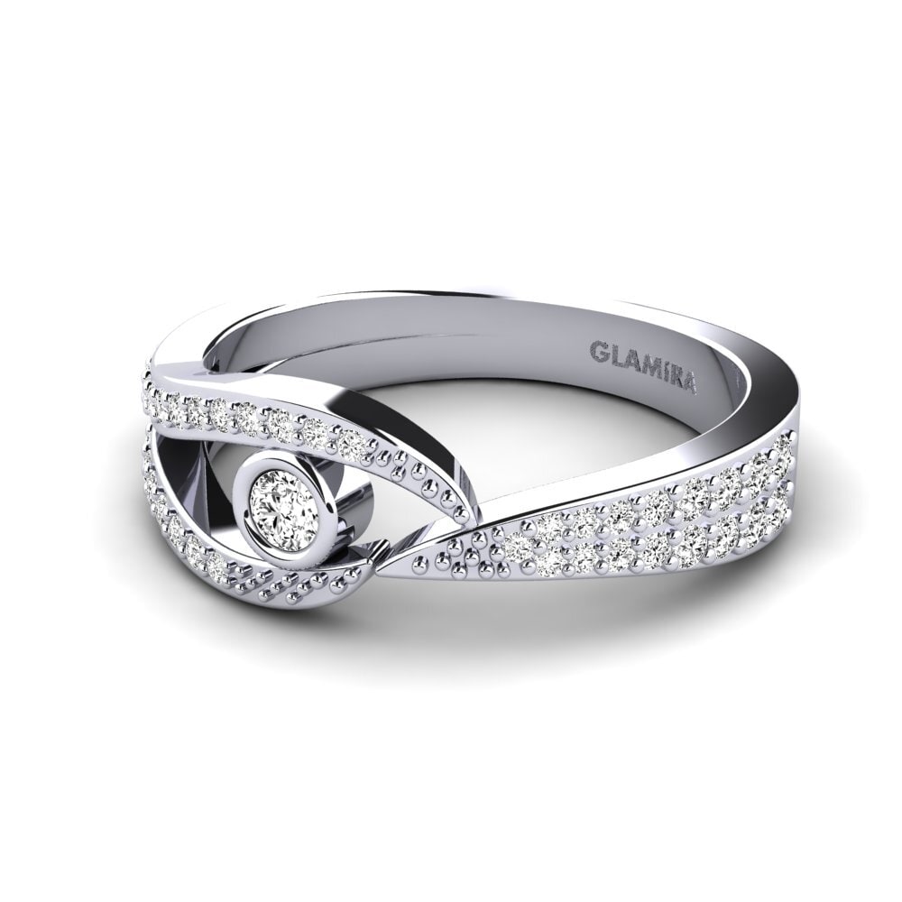 Moissanite Anel de Noivado Cosper