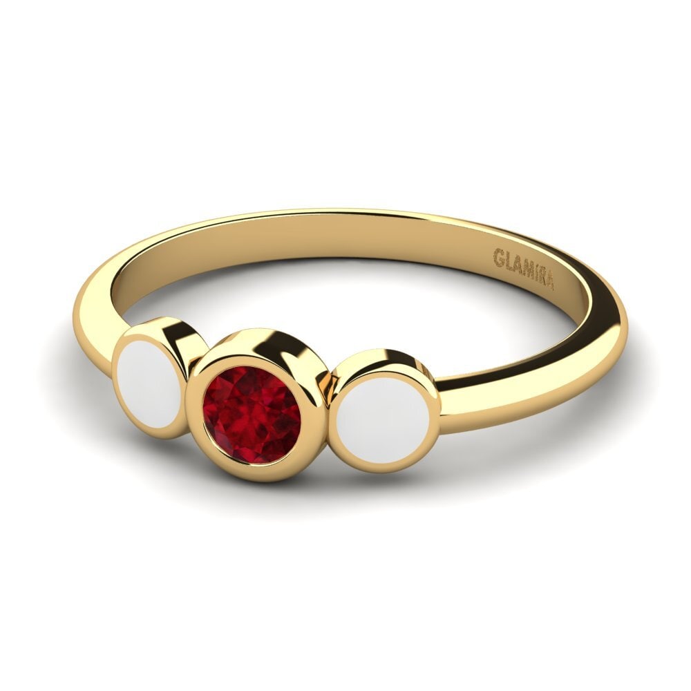 Rubin Verlobungsring Cotredire
