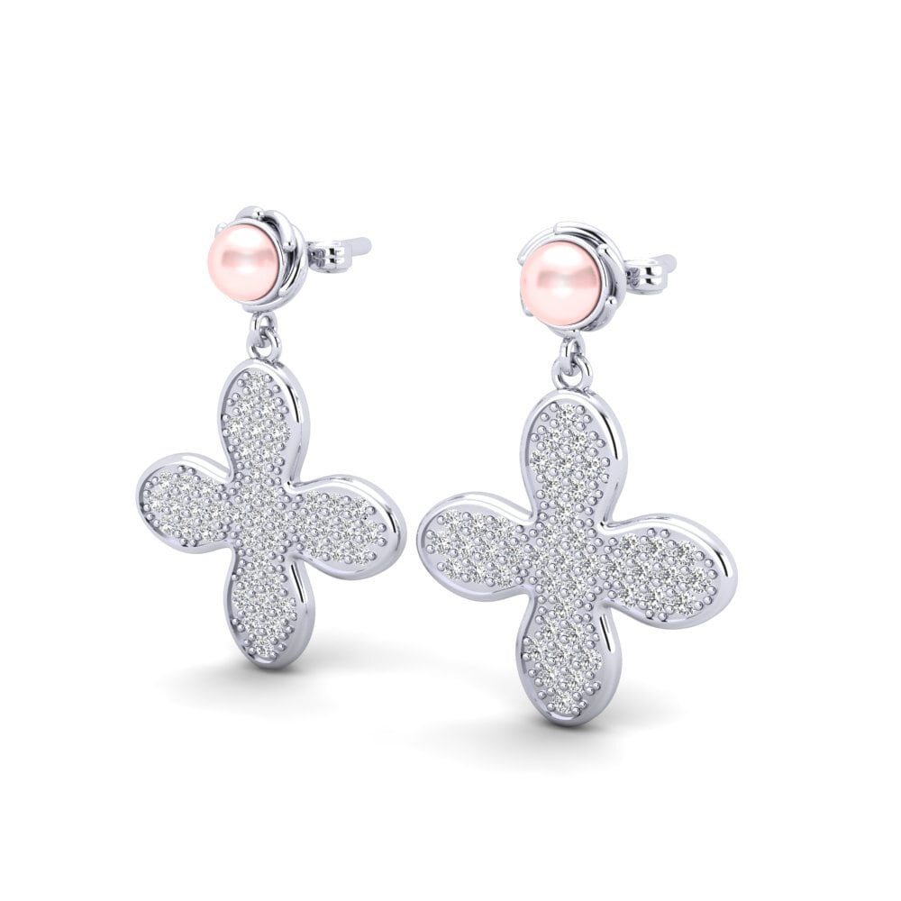 Diamante cultivado en laboratorio Pendiente de mujer Cotye