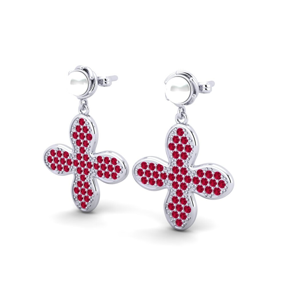 Ruby Women's Earring Cotye
